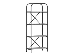 Estante de libros Gris sonoma 60 x 30 x 146 cm