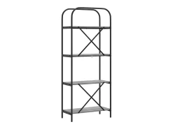 Estante de libros Gris sonoma 60 x 30 x 146 cm