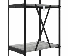 Estante de libros Gris sonoma 40 x 30 x 109 cm