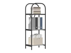 Estante de libros Gris sonoma 40 x 30 x 109 cm