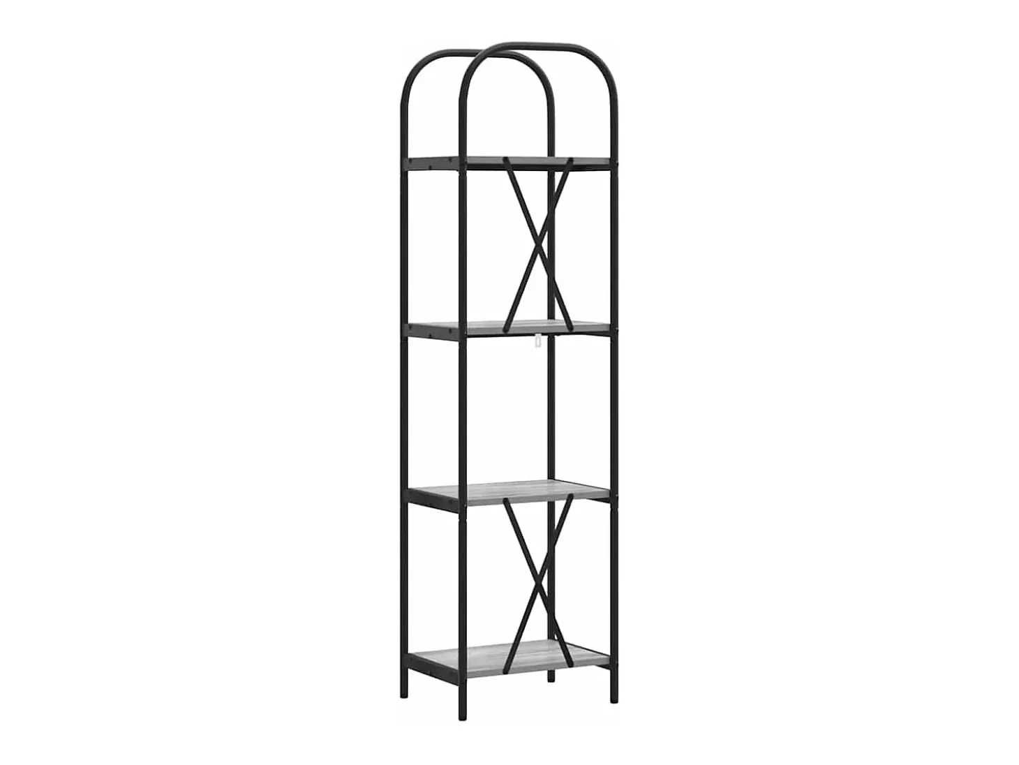 Estante de libros Gris sonoma 40 x 30 x 146 cm