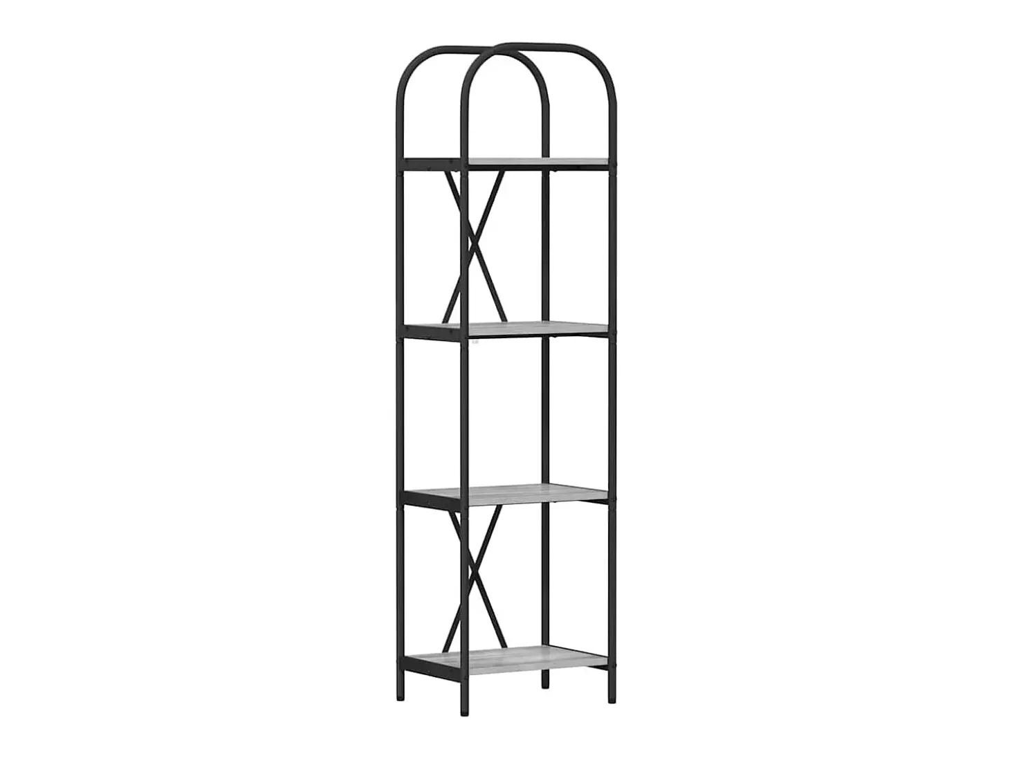 Estante de libros Gris sonoma 40 x 30 x 146 cm