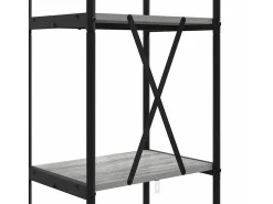 Estante de libros Gris sonoma 40 x 30 x 146 cm