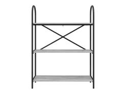 Estante de libros Gris sonoma 80 x 30 x 109 cm