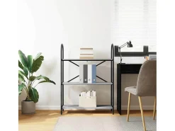 Estante de libros Gris sonoma 80 x 30 x 109 cm