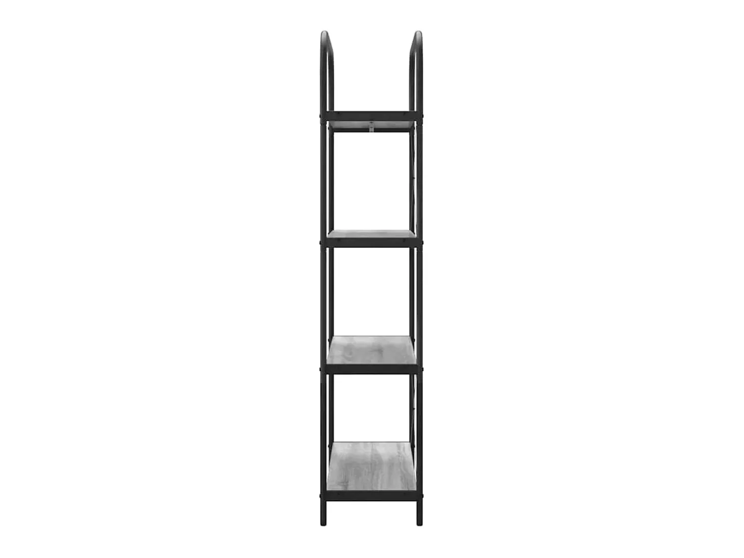 Estante de libros Gris sonoma 80 x 30 x 146 cm
