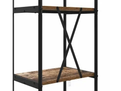 Estante de libros Madera vieja 40 x 30 x 183 cm