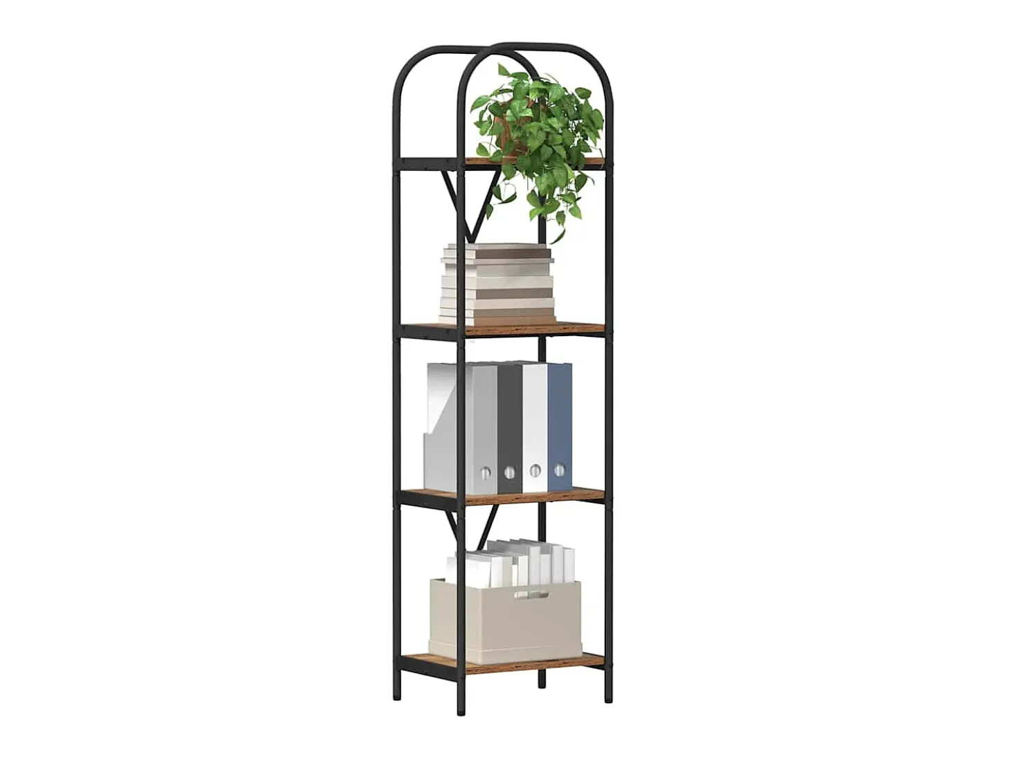 Estante de libros Madera vieja 40 x 30 x 146 cm