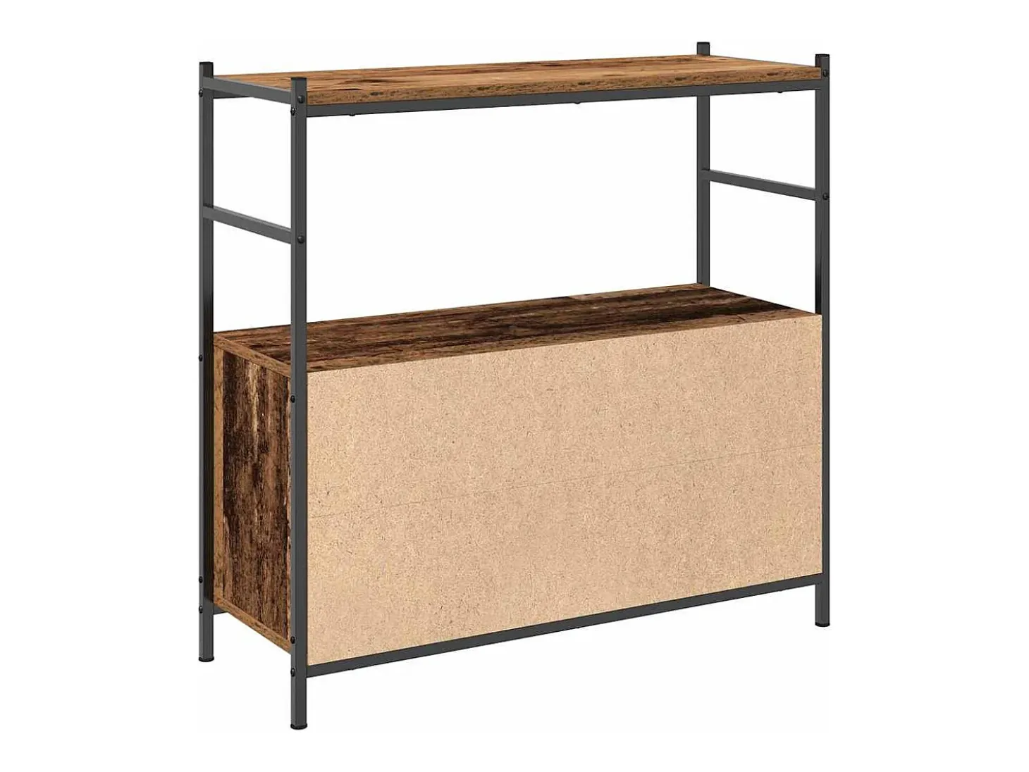 Estante de libros Roble ahumado 80 x 30 x 78.5 cm