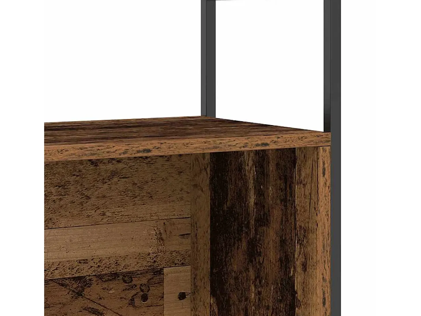 Estante de libros Roble ahumado 80 x 30 x 78.5 cm