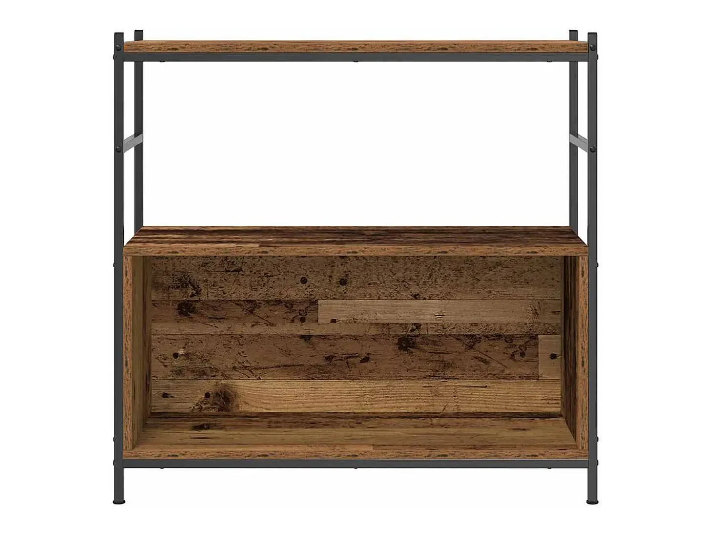Estante de libros Roble ahumado 80 x 30 x 78.5 cm