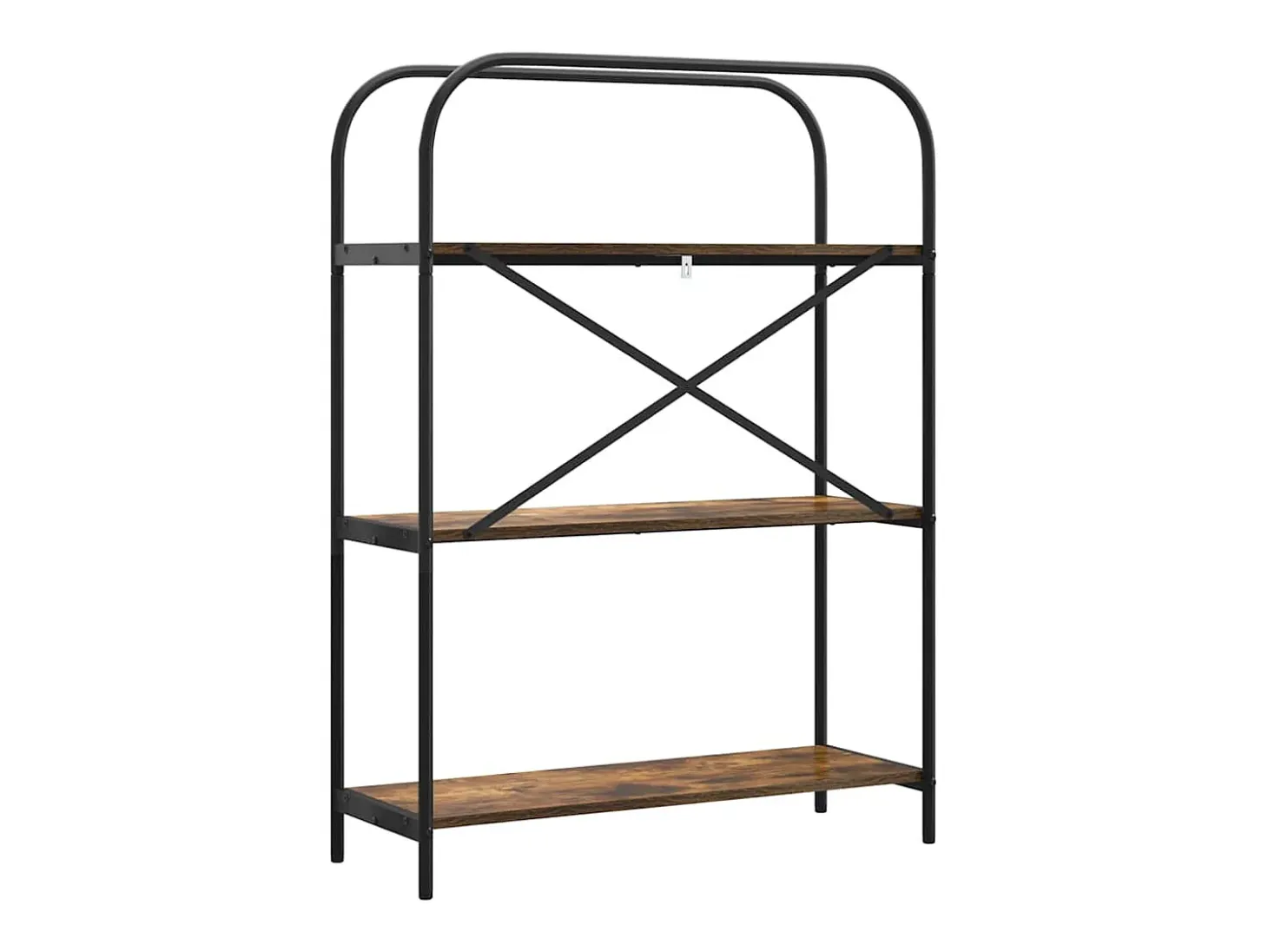 Estante de libros Roble ahumado 80 x 30 x 109 cm