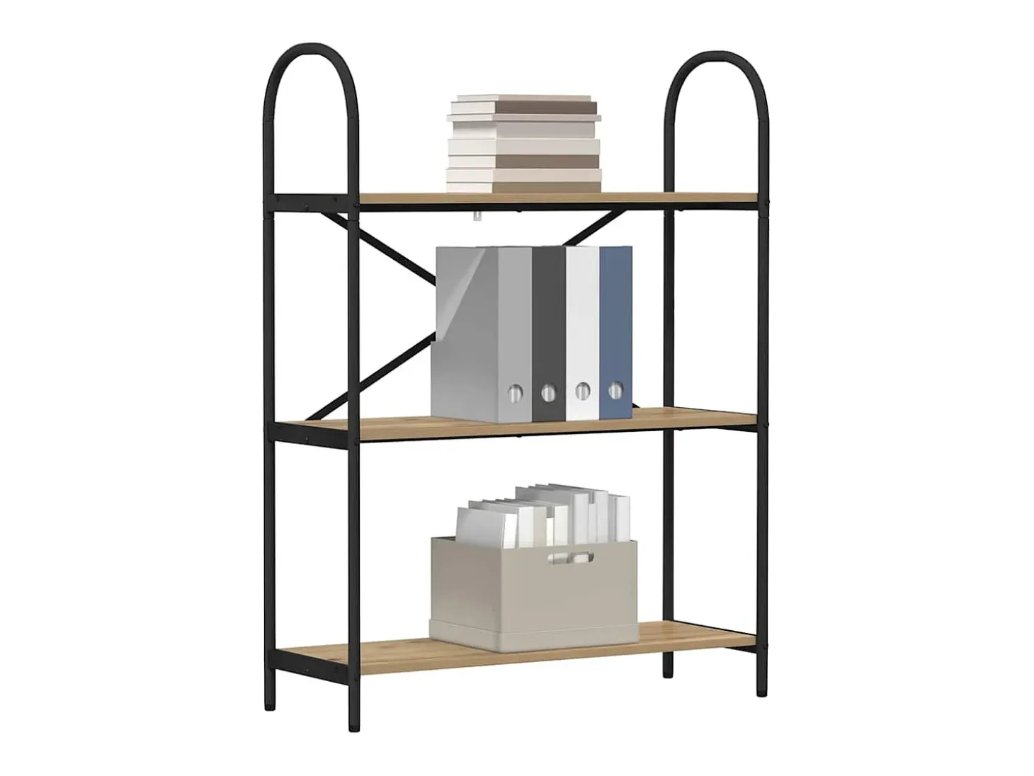 Estante de libros Roble artisan 80 x 30 x 109 cm