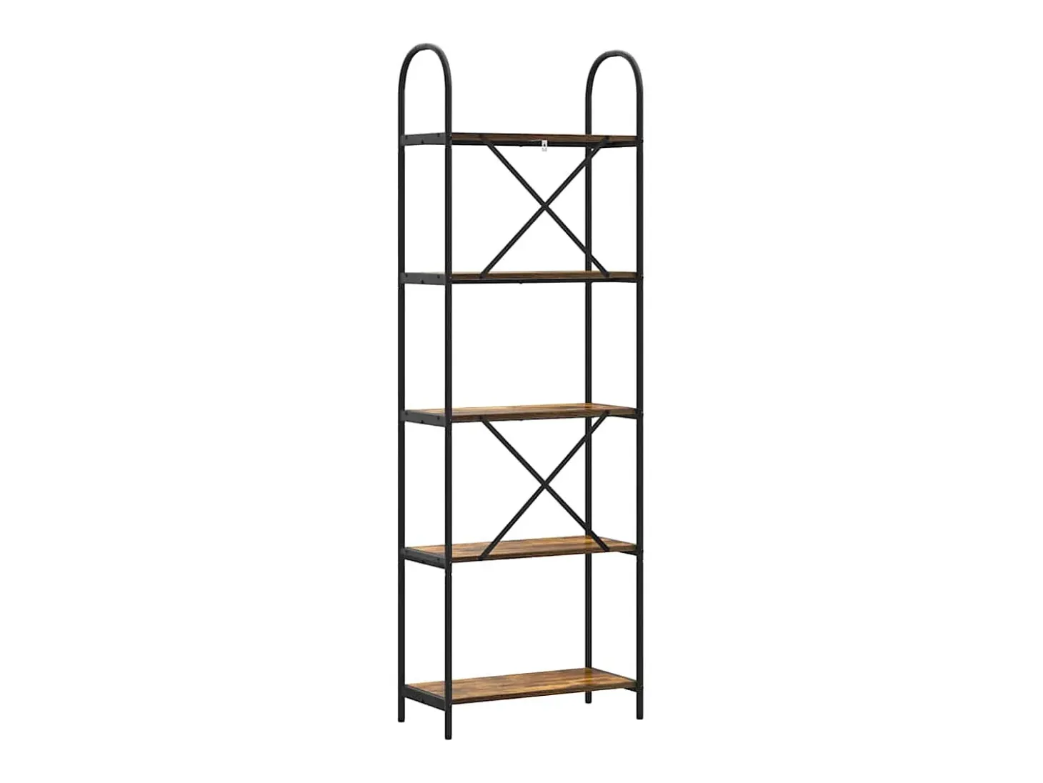 Estante de libros Roble ahumado 60 x 30 x 183 cm