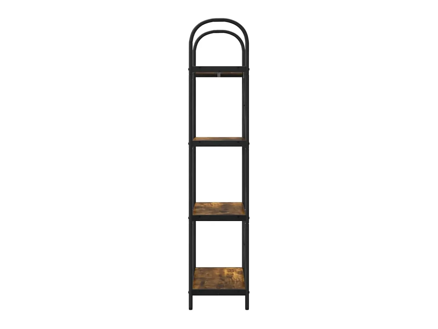 Estante de libros Roble ahumado 60 x 30 x 146 cm
