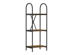 Estante de libros Roble ahumado 40 x 30 x 109 cm