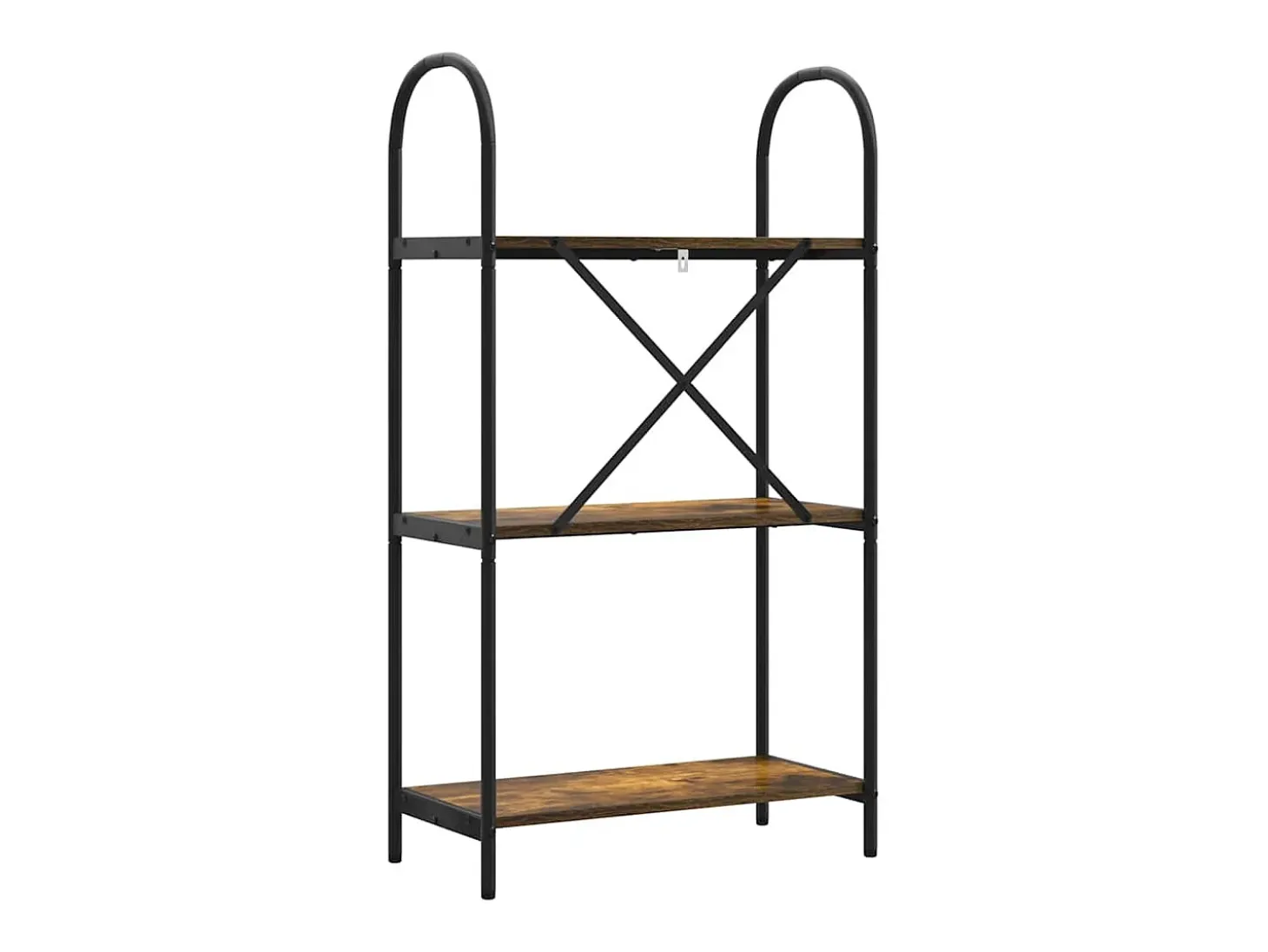 Estante de libros Roble ahumado 60 x 30 x 109 cm