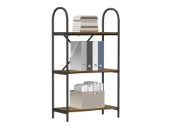 Estante de libros Roble ahumado 60 x 30 x 109 cm