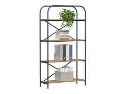 Estante de libros Roble artisan 80 x 30 x 146 cm