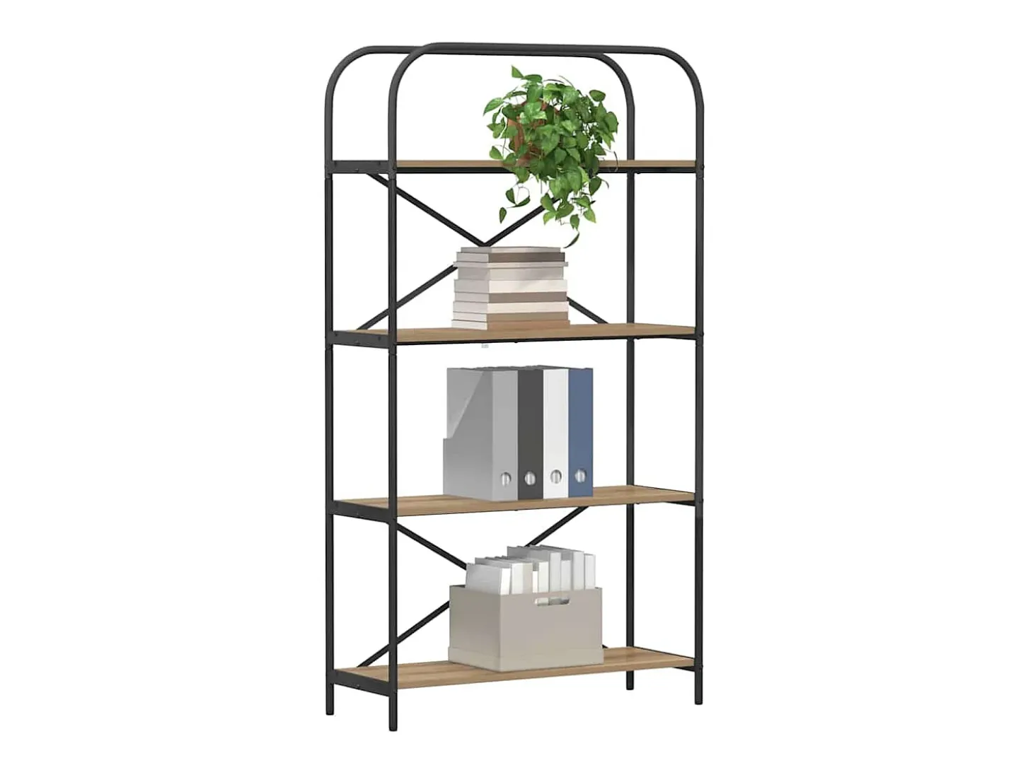 Estante de libros Roble artisan 80 x 30 x 146 cm