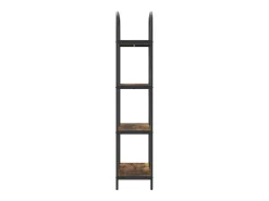 Estante de libros Roble ahumado 60 x 30 x 146 cm