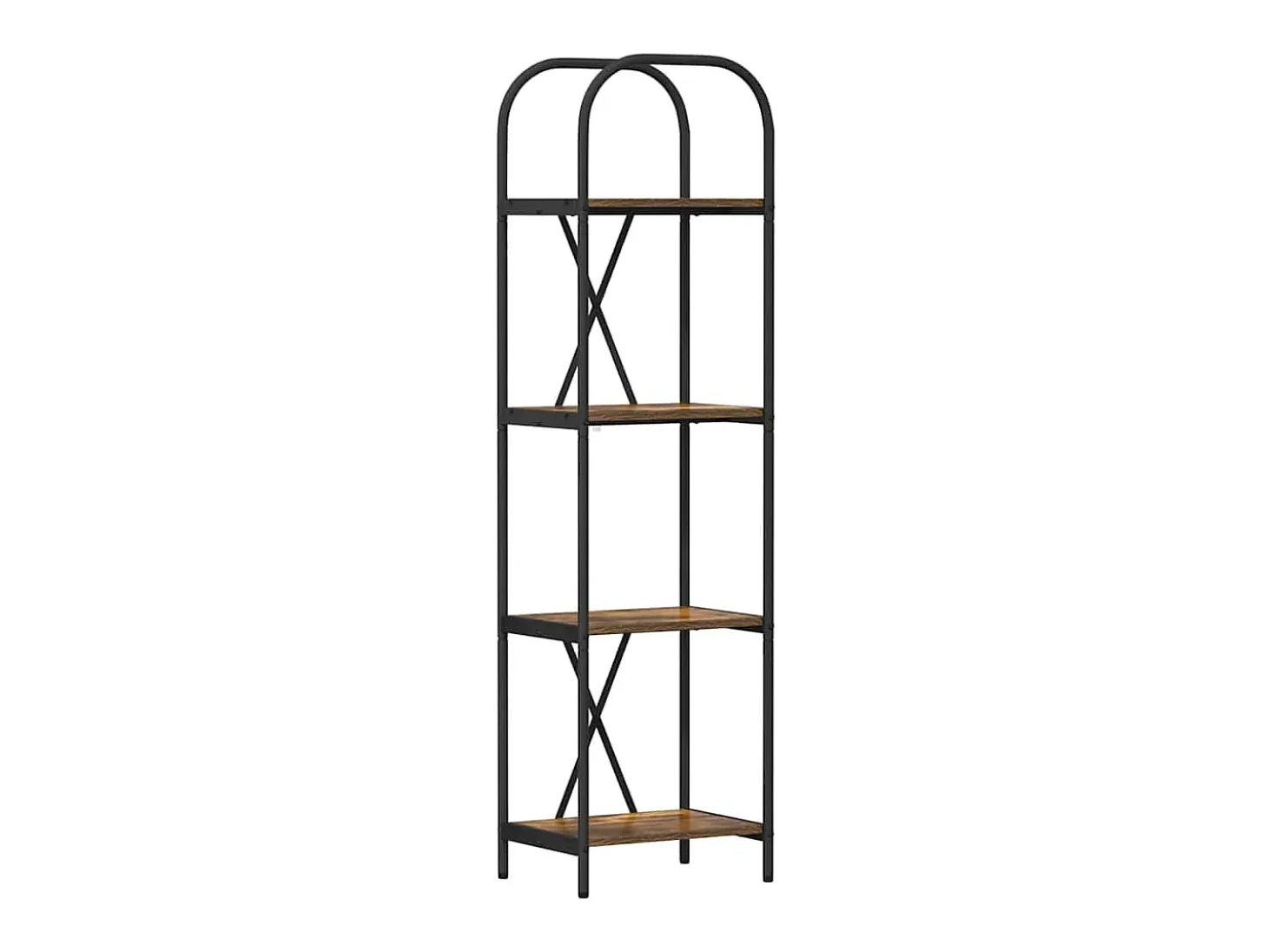 Estante de libros Roble ahumado 40 x 30 x 146 cm