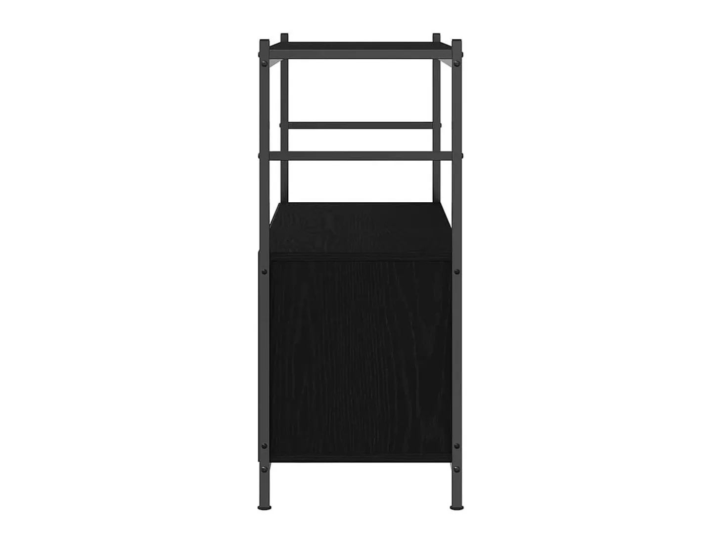 Estante de libros Roble negro 80 x 30 x 78.5 cm