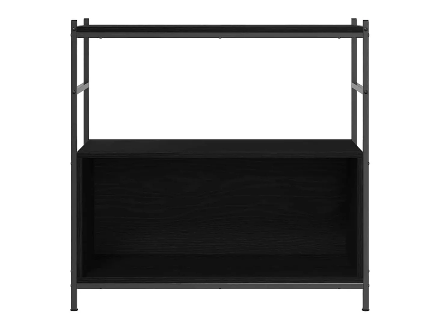 Estante de libros Roble negro 80 x 30 x 78.5 cm