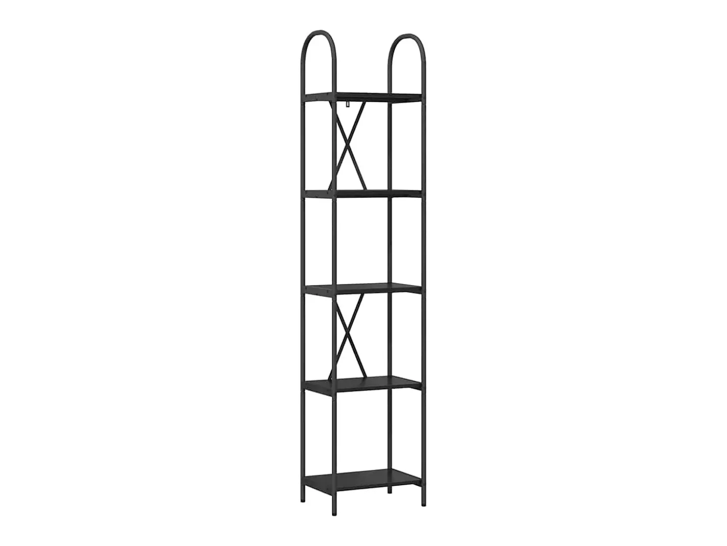 Estante de libros Roble negro 40 x 30 x 183 cm