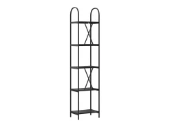 Estante de libros Roble negro 40 x 30 x 183 cm