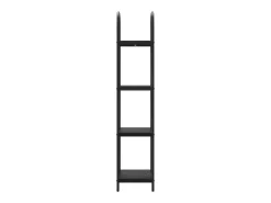 Estante de libros Roble negro 40 x 30 x 146 cm