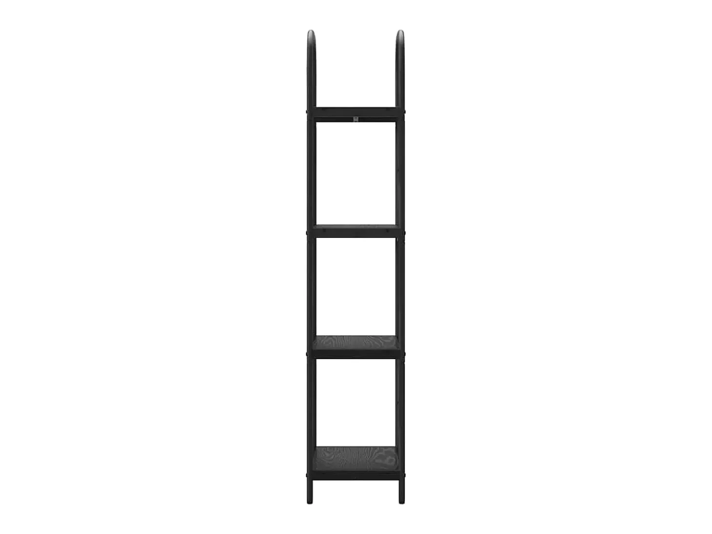 Estante de libros Roble negro 40 x 30 x 146 cm
