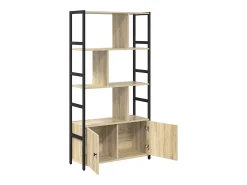 Estante de libros Roble Sonoma 80 x 30 x 155.5 cm