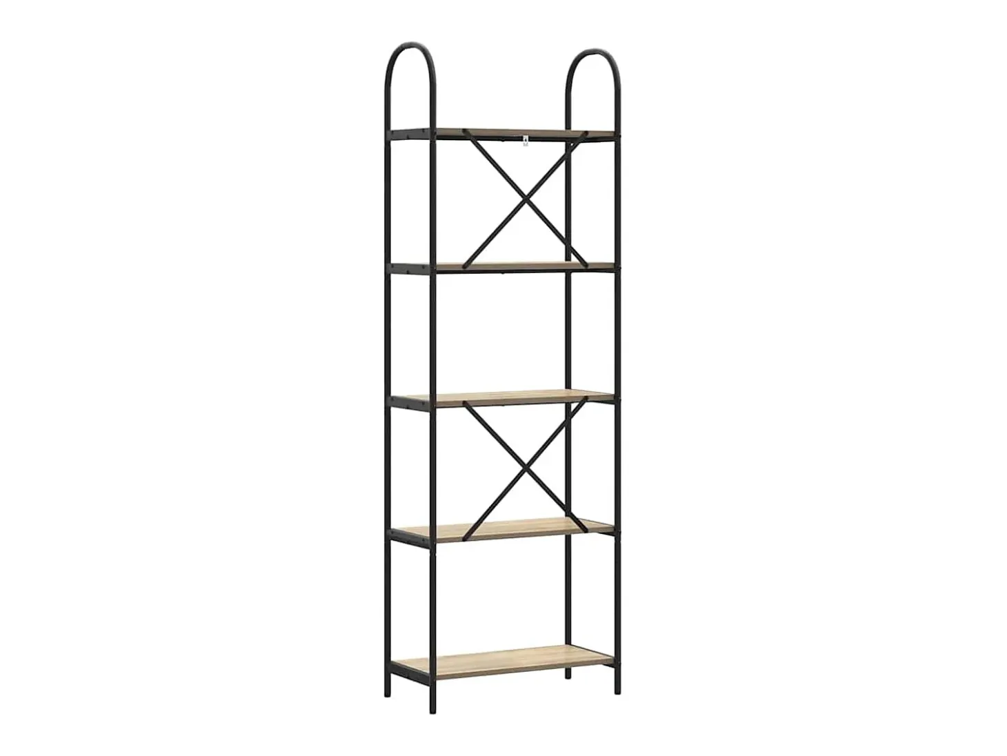 Estante de libros Roble Sonoma 60 x 30 x 183 cm