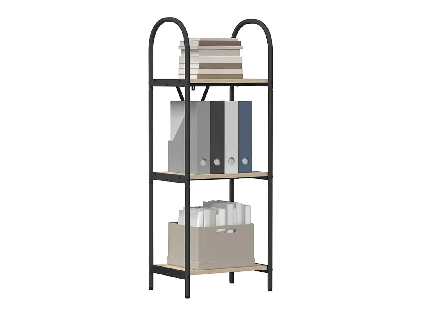 Estante de libros Roble Sonoma 40 x 30 x 109 cm