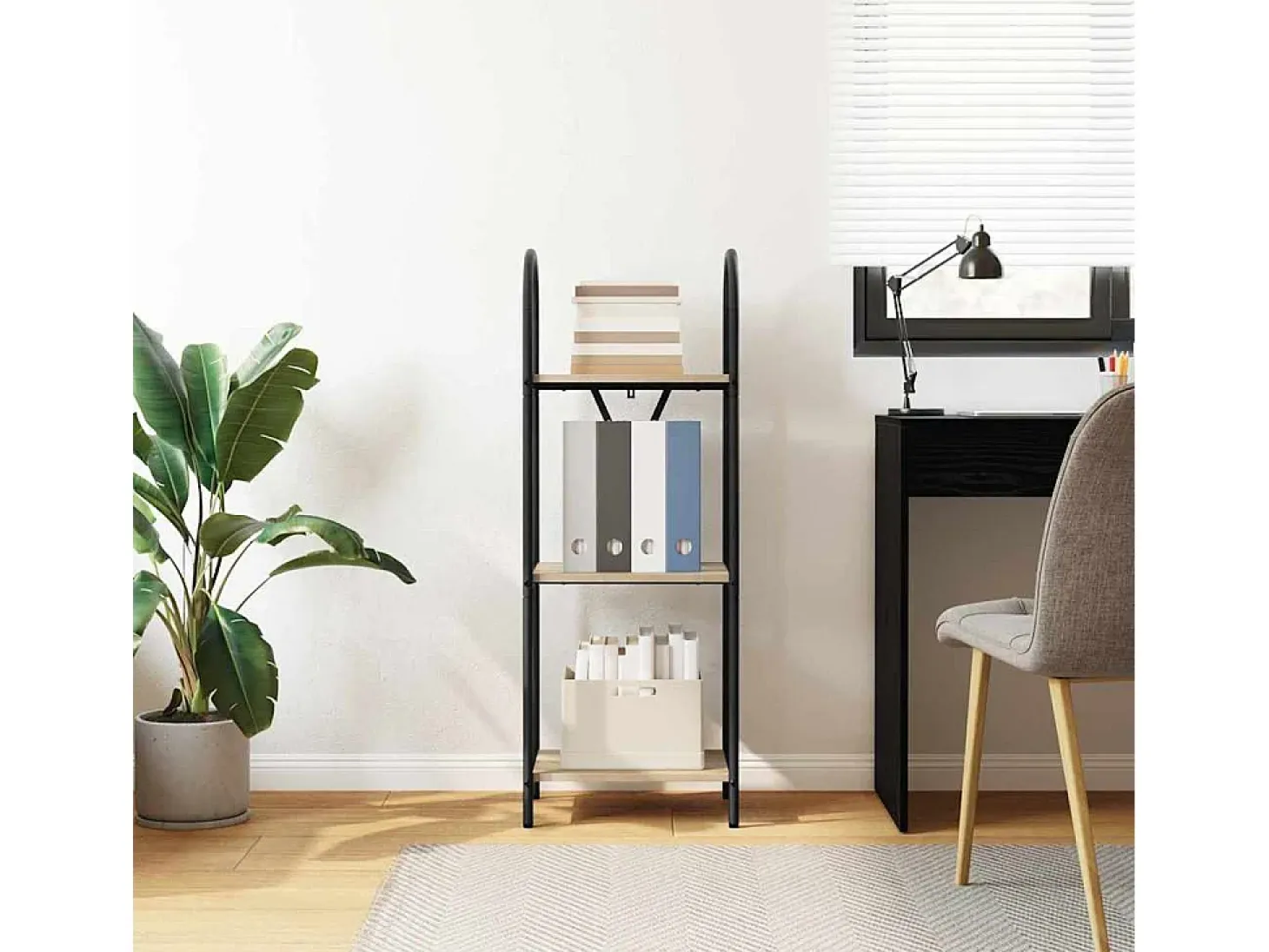Estante de libros Roble Sonoma 40 x 30 x 109 cm