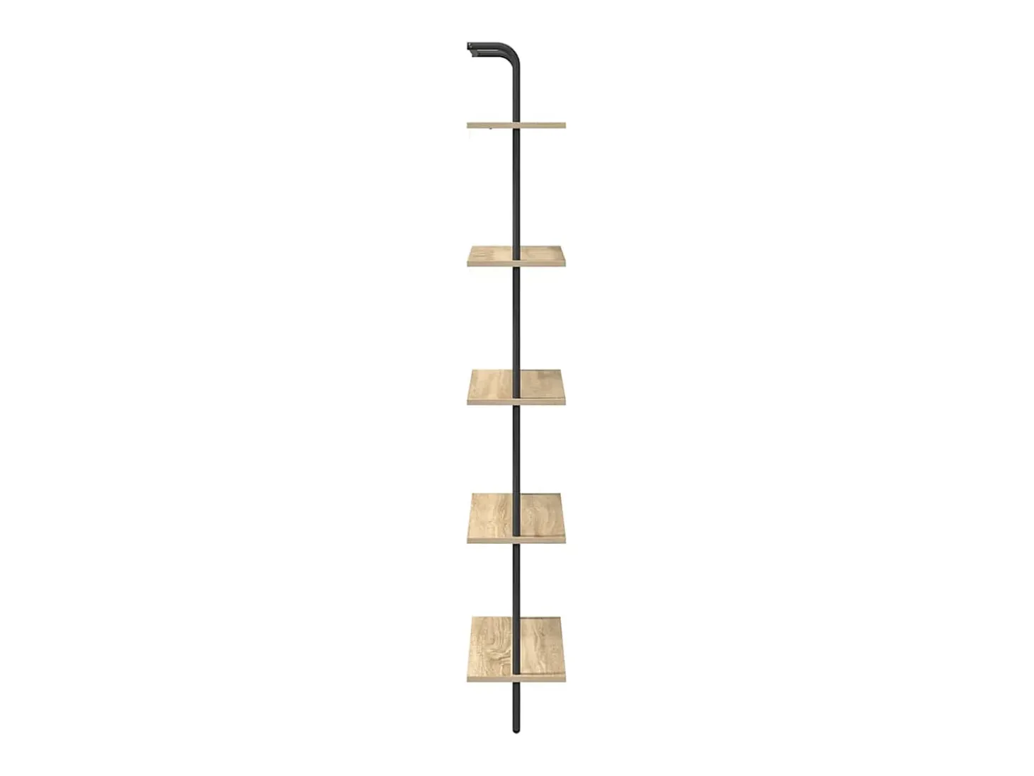 Estante de libros Roble Sonoma 60 x 24 x 168 cm