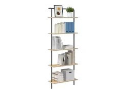 Estante de libros Roble Sonoma 60 x 24 x 168 cm