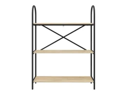 Estante de libros Roble Sonoma 80 x 30 x 109 cm