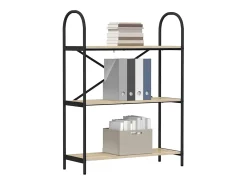 Estante de libros Roble Sonoma 80 x 30 x 109 cm