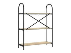 Estante de libros Roble Sonoma 80 x 30 x 109 cm