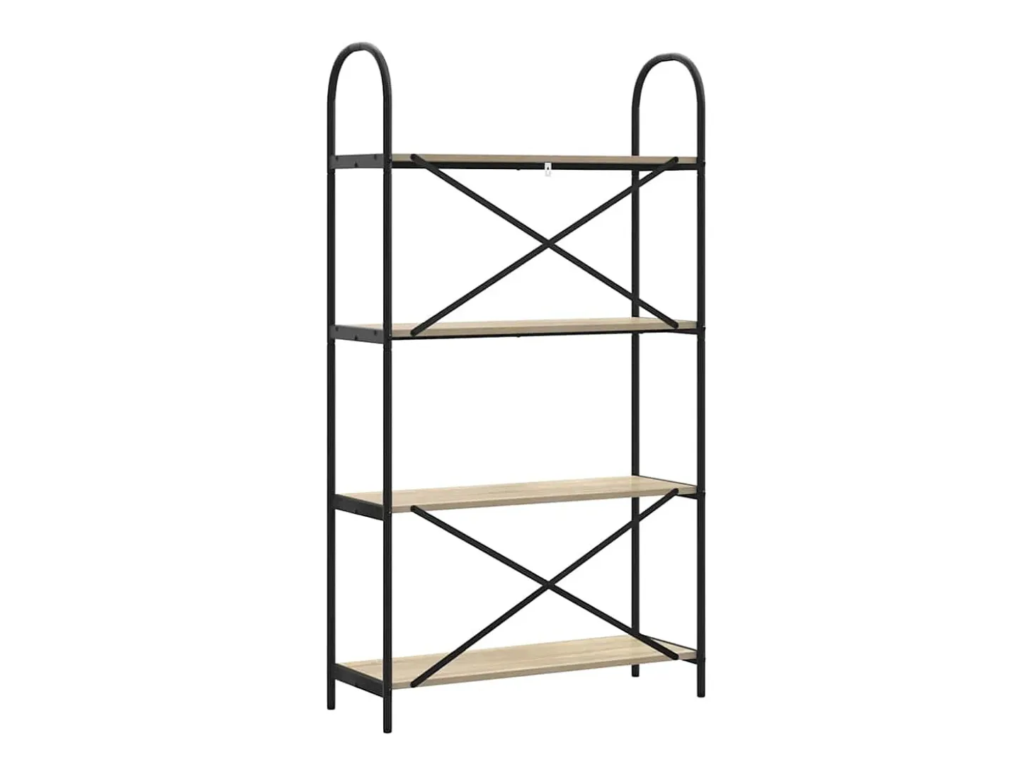 Estante de libros Roble Sonoma 80 x 30 x 146 cm