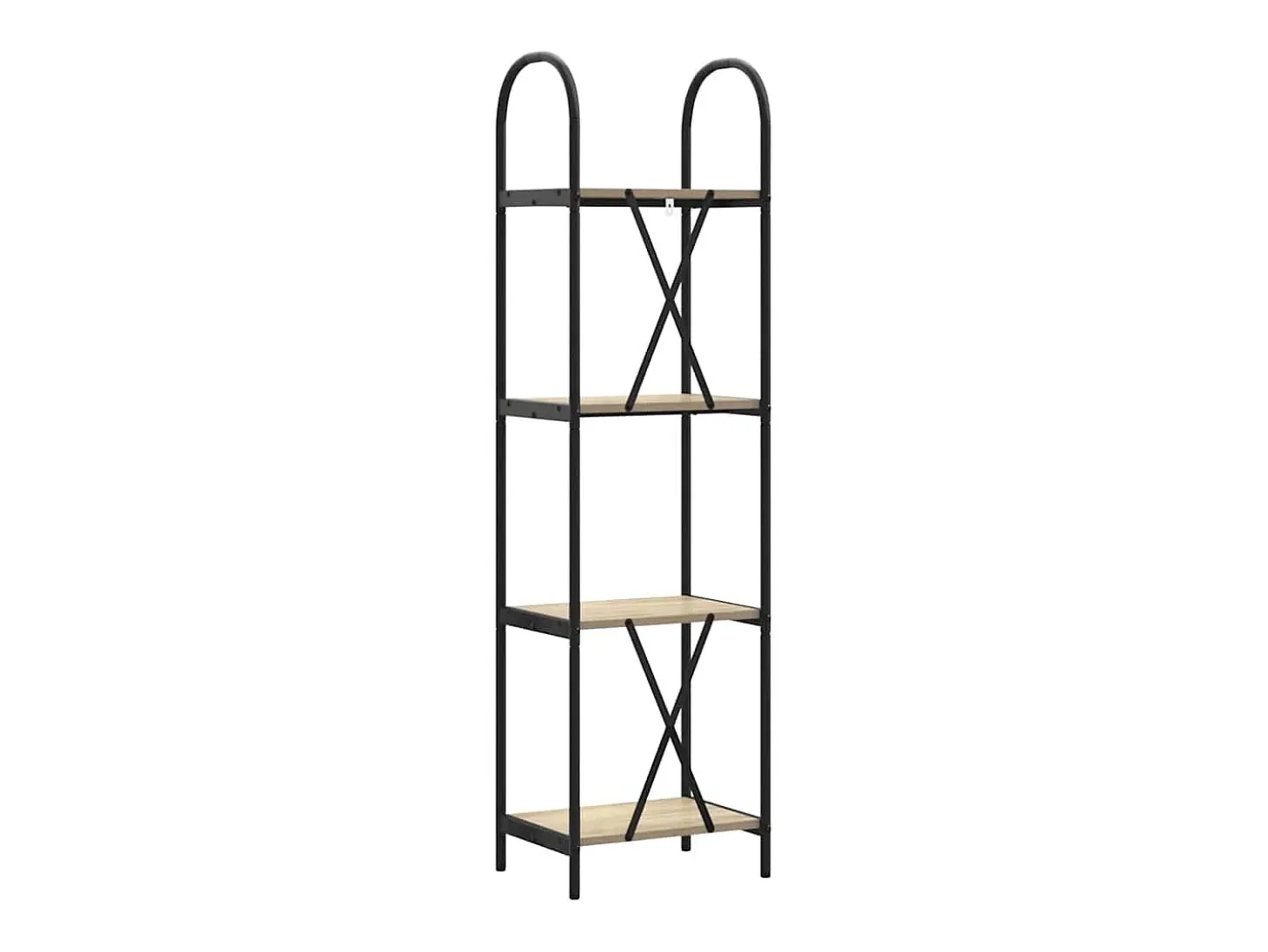 Estante de libros Roble Sonoma 40 x 30 x 146 cm
