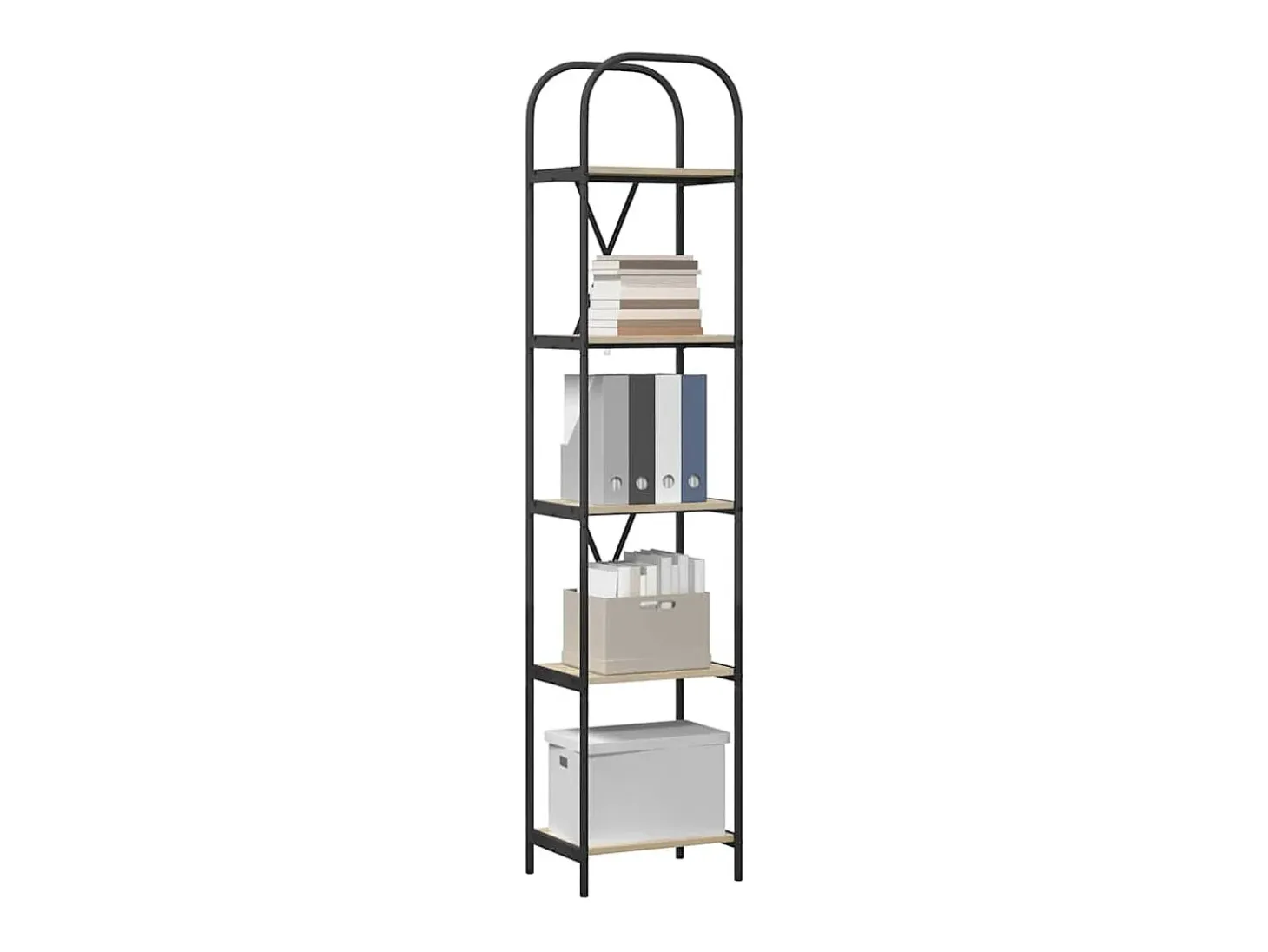 Estante de libros Roble Sonoma 40 x 30 x 183 cm