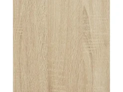 Estante de pared con cajones de madera de ingeniería de roble sonoma