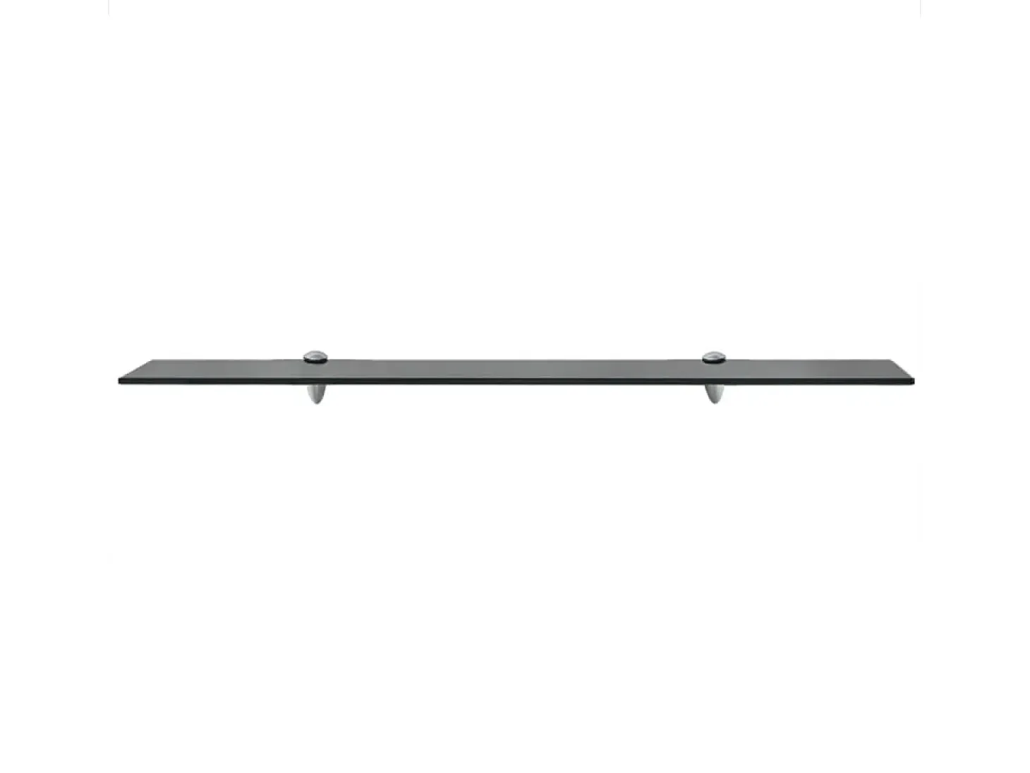 Estante de pared de cristal 90x20 cm 8 mm ES78050