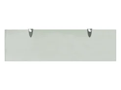 Estante de pared de cristal 70x20 cm 8 mm