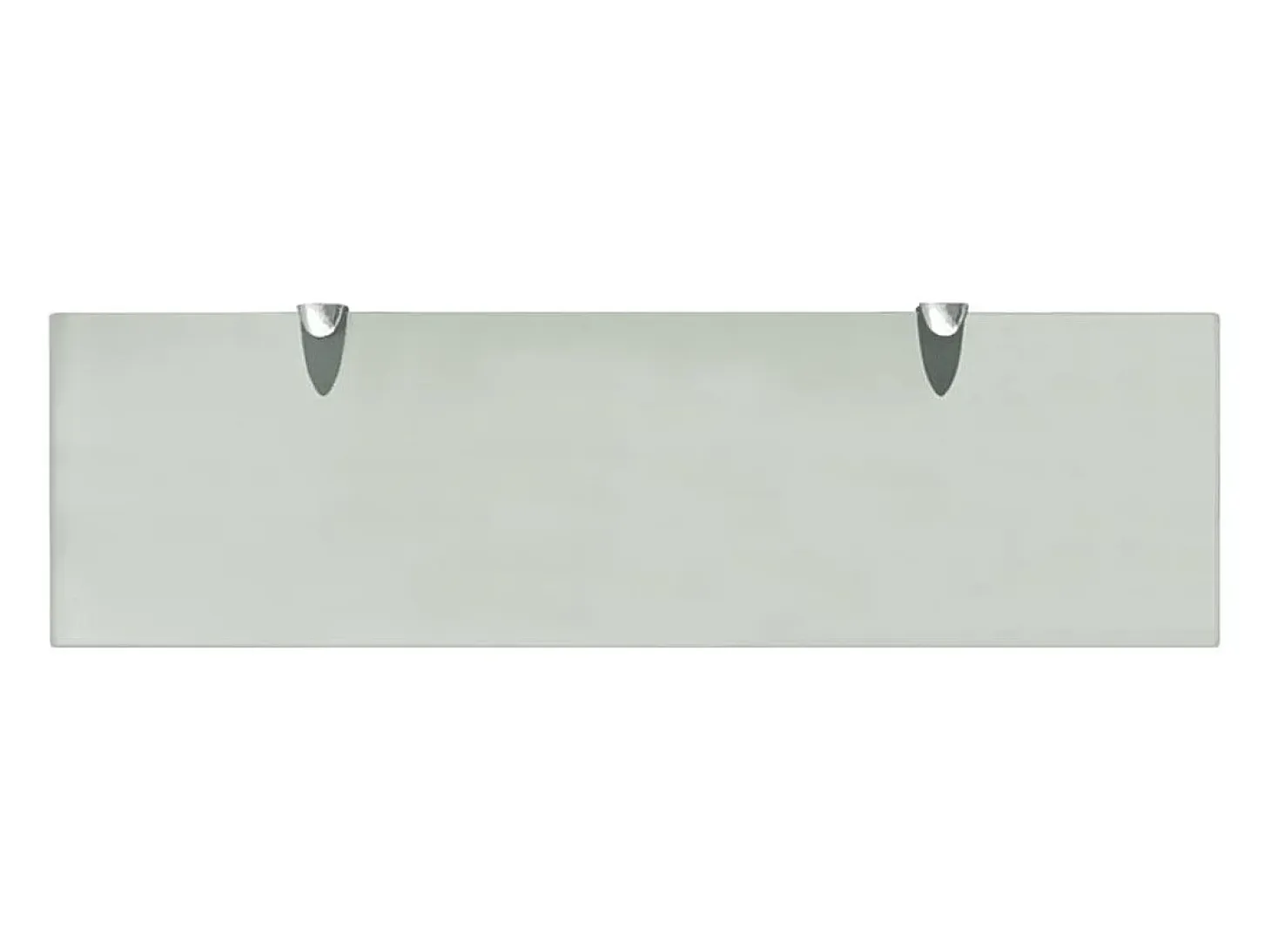Estante de pared de cristal 70x20 cm 8 mm