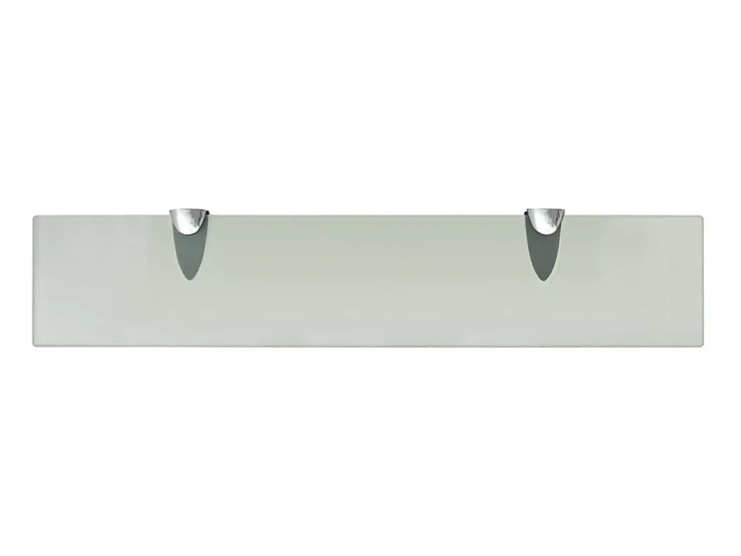 Estante de pared de cristal 50x10 cm 8 mm ES22883