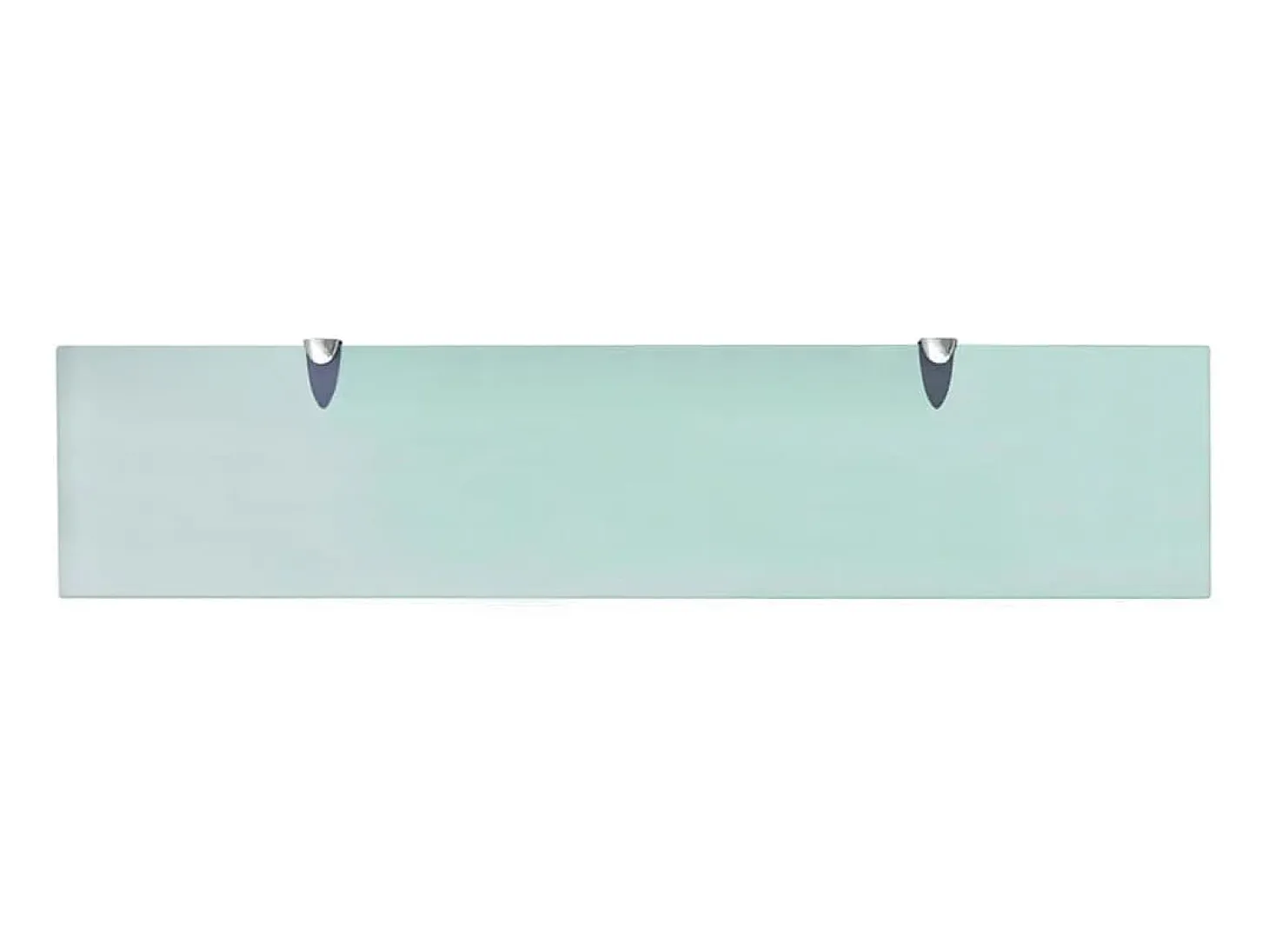 Estante de pared de cristal 90x20 cm 8 mm ES60765